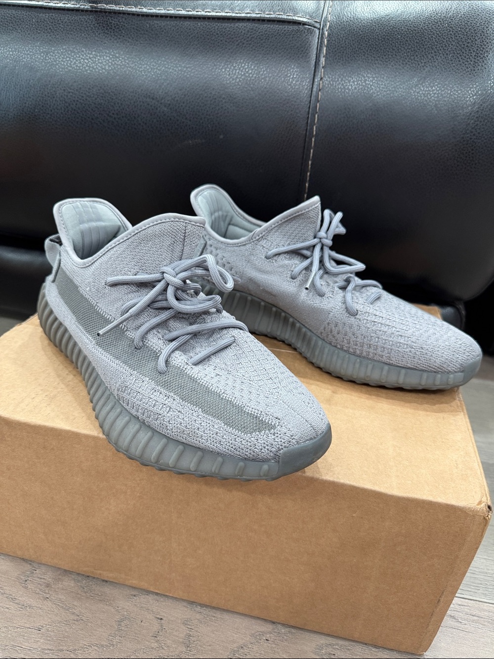 Yeezy Boost 350 V2 Triple Grey Athletic Sneakers